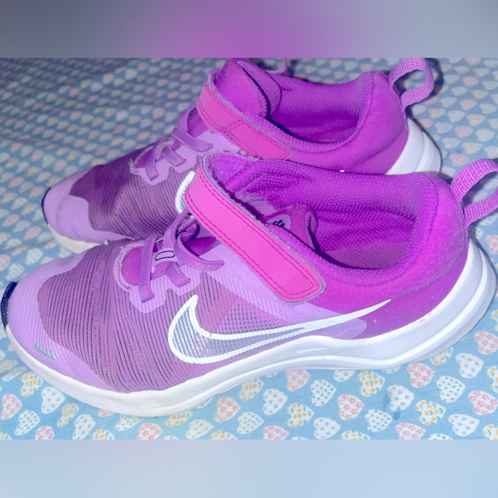Nike Kids Vibrant Purple Sneakers